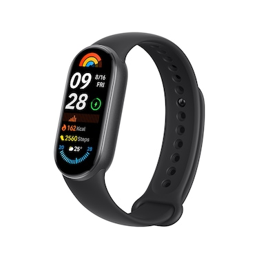 Xiaomi Mi Band 9 AMOLED 1.62&rdquo; Screen 5ATM Waterproof 24/7 Sports Mi Fitness Tracker Heart Rate Monitor, Black (Chinese Version)