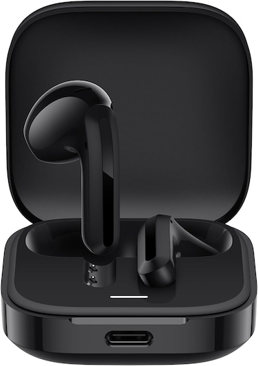 Xiaomi Redmi Buds 6 Active Wireless Earbuds, 14.2mm Dynamic Driver, Clear Call with Dual Mic, Bluetooth 5.4, 30-Hour Battery Life, Lightweight Design &ndash; Black