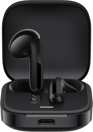 Xiaomi Redmi Buds 6 Active Wireless Earbuds, 14.2mm Dynamic Driver, Clear Call with Dual Mic, Bluetooth 5.4, 30-Hour Battery Life, Lightweight Design &ndash; Black