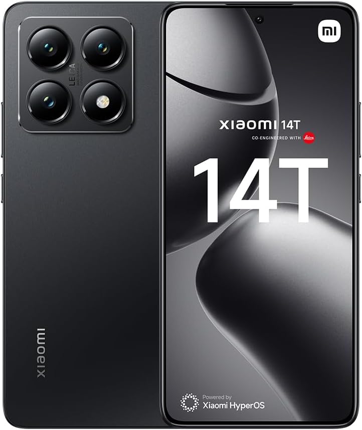 Xiaomi 14T Titan Black 12GB 256GB 14T Xiaomi Titan Nfc (512GB+12GB