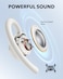 soundcore V20i by Anker Open-Ear Headphones, Adjustable Ear Hooks, Ultra-Comfort, Snug Fit, Deep Bass, Clear Calls, IP55, LED Lights, 36H Playtime, Bluetooth 5.4 Earbuds, Multipoint Connection
