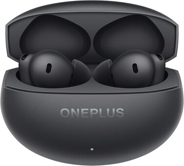 Oneplus Buds 4 Wireless Earbuds, 45 Hours Battery, Intelligent Noise Cancelling, 55dB Dual ANC Drivers, Dedicated DAC and LHDC 5.0, Gray