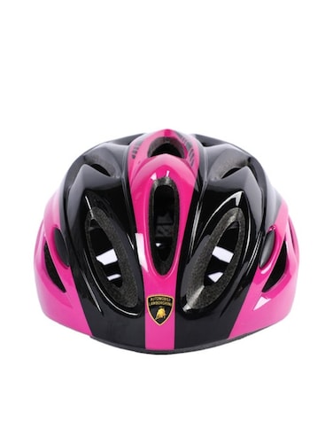 Lamborghini Adjustable Helmet (M, 57-61 cm, Pink/Black)