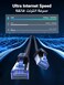 UGREEN Cat 8 Ethernet Cable 20M, 40Gbps High-Speed RJ45 Internet Cable, Braided Double Shielded Ethernet Wire, for office/home/gaming, Compatible with Gaming Switch, PS4, PS5, PC, Router, TV, Xbox