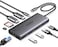 UGREEN Revodok Pro USB C Hub 10-in-1 Dual Monitor Docking Station with Single 8K@30Hz Dual HDMI 4K@60Hz, SD Card Reader, Ethernet Port, USB A and Type C Data Port,100W PD Charging for MacBook Dell HP

