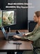 UGREEN Revodock Pro 2101 10 in 1 USB C Docking Station, Dual 4K@60hz Monitor, USB C Dock with Dual HDMI Display, 10Gbps Data Ports Hub, 100W PD, Ethernet, SD/TF for iPhone 17, MacBook Air/Pro