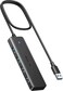UGREEN USB A Hub 3.0, 0.6M, 4 Ports Multiport Adapter Ultra Slim Data Splitter Hub [Charging Not Supported] Multiple USB Extension for Laptop, Desktop PC, PS5, Mouse, Keyboard, Flash Drive, Printer
