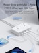 UGREEN Nexode 4 USB Ports Extension Cord, 2 AC 2990W Max Power Strip, PD20W Extension Plug Compatible with iPhone 17, iPad, Laptop, electrical appliances, for Home/Office/Travel,(1.5M White),2025 New
