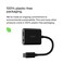 Belkin RockStar&trade; 3.5mm Audio + USB-C&reg; Charge Adapter, Headphone Adapter w/ USB-C 60W Power Delivery Fast Charging for iPhone 15, iPad Pro, Galaxy, Note, Google Pixel, LG, Sony Xperia and More - Black