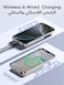 UGREEN Magsafe Power Bank 5000mAh, Ultra-Mini Wireless Power Bank with USB C Cable PD 15W, Wireless Portable Charger Fast Charging, 7.5W Magnetic iPhone Battery Pack for iPhone 17/16/15 etc White