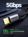UGREEN USB A to USB C 3.0 Cable 1m, 5Gbps Data Transfer Type C Fast Charging Cable Compatible with Galaxy S25 Ultra,iPhone 17-15, Note 20 Ultra, Huawei P70 Pro, iPad Mini 7/Switch/PS5 Controller