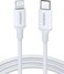 UGREEN iPhone Charger Cable 2M, [MFi Certified] USB C to Lightning Cable Fast Charging Power Delivery PD 20W Charging for iPhone 14/14 Pro/Plus/ Pro Max, 8-13 All Series, iPad-White
