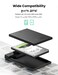 UGREEN Hard Drive Enclosure USB C 6Gbps USB 3.1 Gen 2 External Hard Disk Case Type C to SATA SDD Cover Adapter Compatible for 9.5mm 7mm 2.5 Inch SATA I II III, PS4, HDD, SSD, Fast Speed UASP