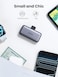 UGREEN Mini Power Bank, 5000mAh with Built-In 3.77mm Long USB C Connector,SCP 22.5W Fast Charging Mini Portable Charger for iPhone 17/16, Samsung Galaxy, AirPods, Huawei for Travel,Work,Outdoor Use