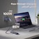 UGREEN Revodok Pro 1061 6 in 1 USB C Hub Gigabit Ethernet Adapter with 4K 60Hz HDMI, 100W PD Charging, 10Gbps USB Hub 3.2 Data for iPhone 17, MacBook Air, M1, M2, M3, iPad, Pro Max, Steam Deck