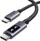 UGREEN UNO 100W USB C Cable 2M, Fast Charging 5A Type C Cable, 480 Mbps Data Transfer Type Cord Compatible with MacBook Pro M3/Air, iPad 2024/Air 5, iPhone 16 Pro Max, Galaxy S25 Ultra/24/23