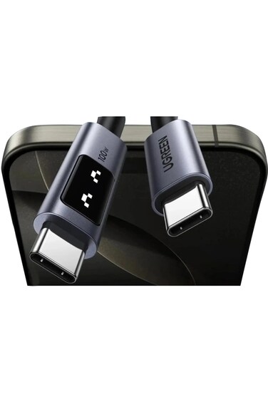 UGREEN Uno USB-C To USB-C Cable 3m Space Grey