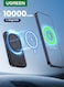 UGREEN PB206 10000mAh Magnetic Wireless Power Bank with Foldable Kickstand