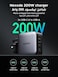 UGREEN Nexode 200W USB C Charger GaN Tech 4-Port 140W Laptop Charger Type C Fast Wall Charger Adapter Compatible for MacBook Pro/Air, Dell XPS, 65W iPad, 30W iPhone 16 Pro, 25W Samsung S24U, etc