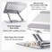 UGREEN Laptop Stand 360&deg; Rotation Upgrade Larger Sturdy Base Adjustable Laptop Stand for Desk Metal Notebook Holder Fit for Macbook Air, Macbook Pro, Lenovo, HP, ASUS, All laptops up to 17.3''