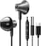 UGREEN USB C Earphones Semi-in ear Wired Headphones with Volume Control, Type-C Earbuds Noise-cancelling Microphone 14.2mm Driver, for iPhone 16 Series, Galaxy S25/S24/S23 Series, iPad Pro, iPad Air