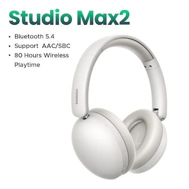 UGreen Bluetooth headphones, Headset Hitune Max2 headphones - White