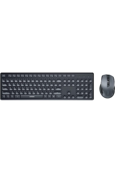 UGREEN Wireless Keyboard and Mouse Combo, 2.4GHz Ergonomic Keyboard Mouse(UAE Version)