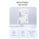 UGreen 20W Type-C + USB Port Fast Charger, Safety Dual Ports, Protections UK Plug &ndash; White