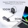 UGREEN Uno 6 in 1 USB C Hub 3.2 with 10Gbps Type C &amp; USB A Gen 2 Data Transfer Ports 100W PD 4K@60Hz HDMI Multiport Adapter for MacBook Pro/Air, Surface Pro9, MateBook 14, XPS, Thinkpad, HP, Dell
