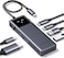 UGREEN Uno 6 in 1 USB C Hub 3.2 with 10Gbps Type C &amp; USB A Gen 2 Data Transfer Ports 100W PD 4K@60Hz HDMI Multiport Adapter for MacBook Pro/Air, Surface Pro9, MateBook 14, XPS, Thinkpad, HP, Dell
