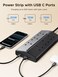 UGREEN 10-in-1 Trapezoidal Power Strip, 6 Widely Spaced Outlets, 4 USB Ports (3A1C), GaN Charging Station with Overload Protector Extension Cord, Outlet Extender for Home/Office/Dorm/Travel (1.5M)