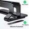 UGREEN Aluminum Vertical Laptop Stand, Double Desktop Stand Holder with Adjustable Dock Space-Saving Anti Slide Silicone Grips for All Tablet/iPad MacBook/Surface/Samsung/HP/Dell/Chrome Book Black
