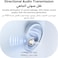 UGREEN ClipBuds Magic Wireless Open-Ear Nc Earbuds Screen Display White