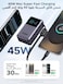 UGREEN Nexode Pro Power Bank 10,000mAh 45W(Xiaomi 55W Max), Compact Portable Charger, Built-in USB-C Cable, PD Super Fast Charging Battery Pack with Digital Display for Galaxy S25-22,iPhone 17-12,iPad