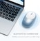 Satechi Mouse for Macbook - M1 Wireless Bluetooth Mouse With Rechargeable Type-C Port for Mac, Mac Mini, iMac, iPad Pro M2, iPad Air M1 M2 &amp; More (Blue)
