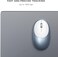 Satechi Mouse for Macbook - M1 Wireless Bluetooth Mouse With Rechargeable Type-C Port for Mac, Mac Mini, iMac, iPad Pro M2, iPad Air M1 M2 &amp; More (Blue)
