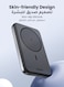 Wireless Power Bank Magnetic MagSafe Wireless Portable Charger Fast Charging Charger PD 15W Wired Charging iPhone MagSafe Charger Battery Pack For iPhone 16 Series Apple Watch S10 Airpods4