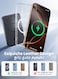 Wireless Power Bank Magnetic MagSafe Wireless Portable Charger Fast Charging Charger PD 15W Wired Charging iPhone MagSafe Charger Battery Pack For iPhone 16 Series Apple Watch S10 Airpods4