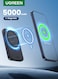 Wireless Power Bank Magnetic MagSafe Wireless Portable Charger Fast Charging Charger PD 15W Wired Charging iPhone MagSafe Charger Battery Pack For iPhone 16 Series Apple Watch S10 Airpods4