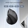 UGREEN Ergonomic Vertical Mouse, Bluetooth5.4+2.4GHz, 4 Adjustable DPI 4000/2000/1600/1000, 6 Buttons Wireless Mouse, for Office/Home/Study, Compatible with Windows, macOS, iOS, Android, Linux