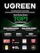 UGREEN Car Phone Holder Car Mount, [Upgraded 4-in-1 Dashboard/Air Vent/Windscreen], [One-button Release], Metal Hook Mobile Holder, Fit for iPhone 17/16/15/14, Samsung S25/24/23, 4.7-7.2" Accessories