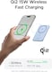 UGREEN Magsafe Power Bank 5000mAh, Ultra-Slim Qi2 Certified 15W Wireless Charging, PD 20W Fast Charging Battery Pack, Strong Magnetic for iPhone 17/16/15/14, Magflow Air Series, Grey