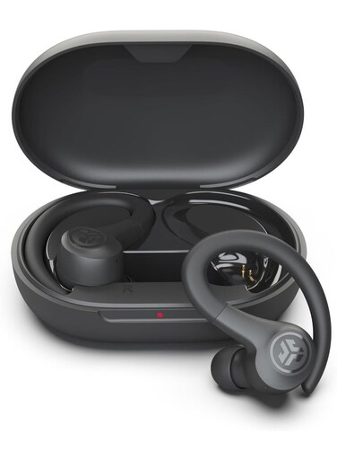 Jlab
Go Sport+ Running Headphones - True Wireless Headphones Bluetooth, Hook Over Ear Earbuds for Sports &amp; Gym, 35+ H Playtime In Ear Buds, IP55 Sweat-Resistant, Be Aware Mode Graphite