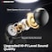 Monster Open AC601 Wireless Earbuds, Bluetooth 5.4 with ENC, Crystal Clear Call, USB-C Charging, IPX5 Waterproof Wireless Clip-on Earbuds, 32H Playback Ultra Long Battery Life (Black)