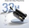 Monster Open AC601 Wireless Earbuds, Bluetooth 5.4 with ENC, Crystal Clear Call, USB-C Charging, IPX5 Waterproof Wireless Clip-on Earbuds, 32H Playback Ultra Long Battery Life (Black)