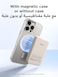 UGREEN Magsafe Power Bank 10000mAh, Wireless Portable Charger Fast Charging, Mobile Phone PD 20W Wired Charging for Samsung S25U, iPhone Magsafe Charger Battery Pack 7.5W for iPhone 17/16,White