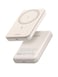 UGREEN Magsafe Power Bank 10000mAh, Wireless Portable Charger Fast Charging, Mobile Phone PD 20W Wired Charging for Samsung S25U, iPhone Magsafe Charger Battery Pack 7.5W for iPhone 17/16,White
