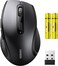 UGREEN Wireless Mouse, for Office/Home/Study, 2.4GHz Stable Connection, Ergonomic Silent Mouse, 3 Adjustable DPI (800/1200/1600), 2*AAA Battery, Compatible with Windows, macOS, iOS, Android, Linux