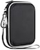 Lacdo Hard Carrying Case for MacBook Pro Air MagSafeMagSafe 2 Power Adapter, iPhone12 12 Pro Charger, USB-C Hub, Type-C Hub, Earbuds, USB Cable Organizer EVA Protective Shockproof Travel Bag Black