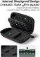 UGREEN External Hard Drive Case Bag, Travel Electronic Accessories Organizer Bag For 2.5 Inch Hard Drives, like Western Digital, Toshiba, Seagate and Power Bank, USB Cable, Earphone, Cards and More